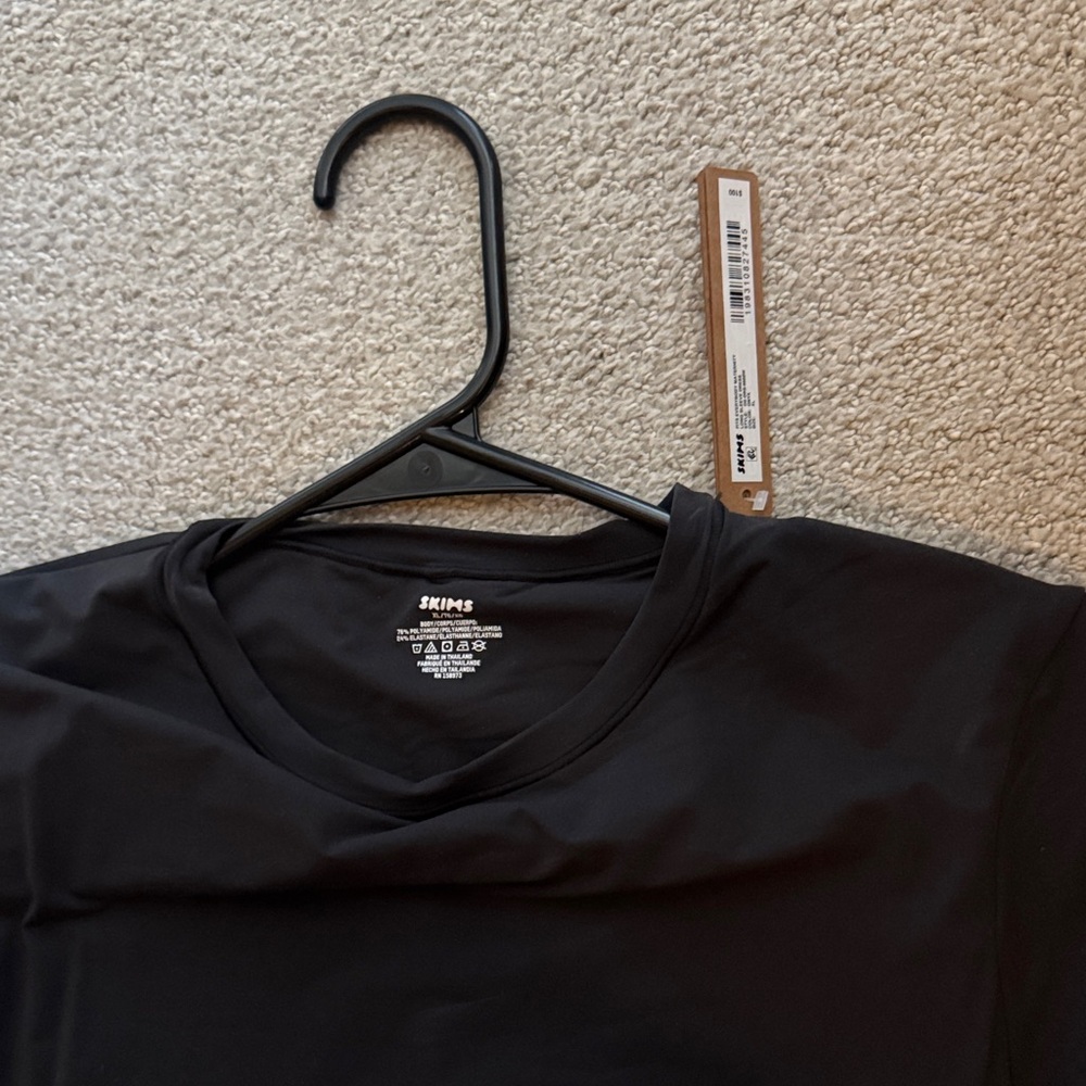 SKIMS Black Long Sleeve Dress - Picture 3 of 3